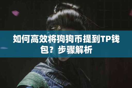 如何高效将狗狗币提到TP钱包？步骤解析