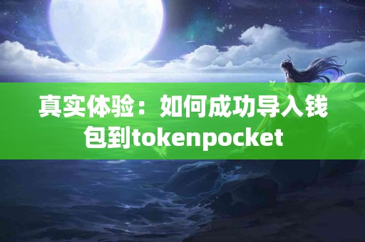 真实体验：如何成功导入钱包到tokenpocket