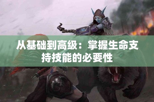 从基础到高级：掌握生命支持技能的必要性
