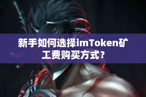 新手如何选择imToken矿工费购买方式？