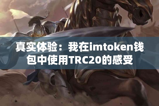 真实体验：我在imtoken钱包中使用TRC20的感受