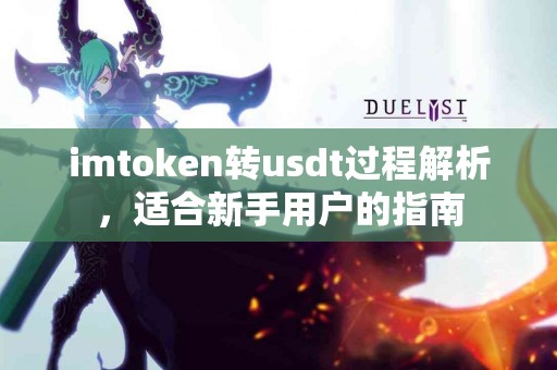 imtoken转usdt过程解析，适合新手用户的指南
