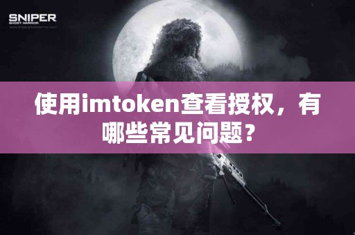 使用imtoken查看授权，有哪些常见问题？