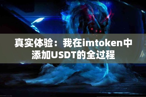 真实体验：我在imtoken中添加USDT的全过程
