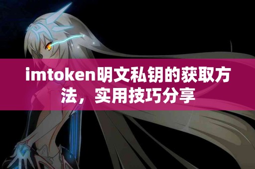 imtoken明文私钥的获取方法，实用技巧分享