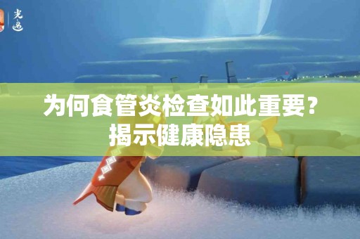 为何食管炎检查如此重要？揭示健康隐患