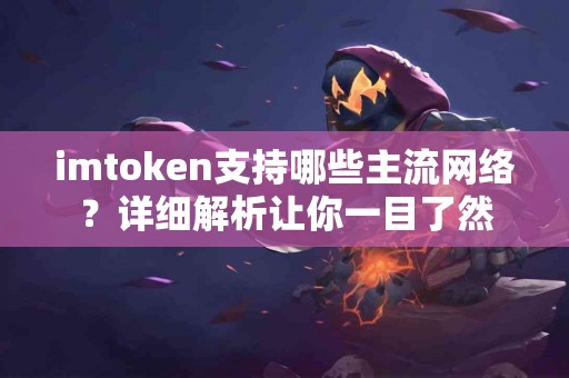 imtoken支持哪些主流网络？详细解析让你一目了然
