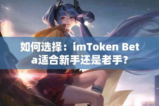 如何选择：imToken Beta适合新手还是老手？