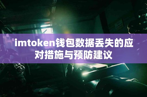 imtoken钱包数据丢失的应对措施与预防建议
