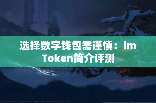 选择数字钱包需谨慎：imToken简介评测