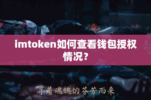 imtoken如何查看钱包授权情况？