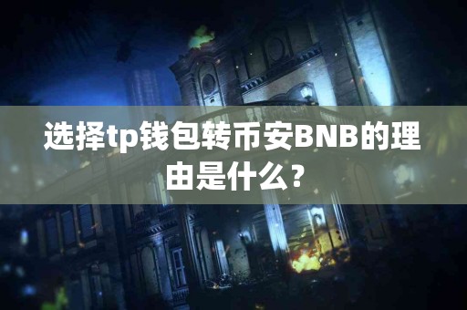 选择tp钱包转币安BNB的理由是什么？