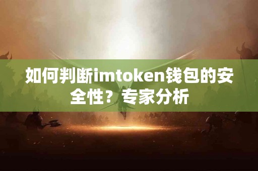 如何判断imtoken钱包的安全性？专家分析