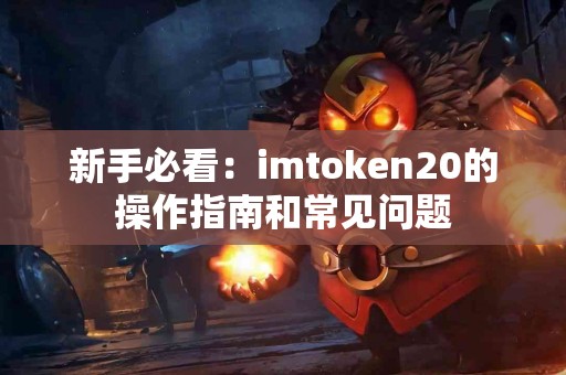 新手必看：imtoken20的操作指南和常见问题
