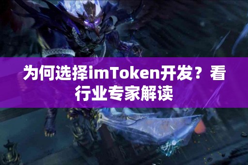 为何选择imToken开发？看行业专家解读