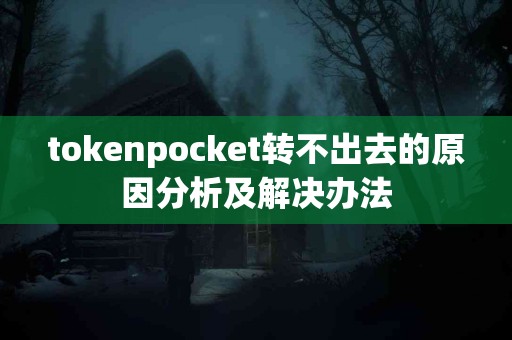 tokenpocket转不出去的原因分析及解决办法