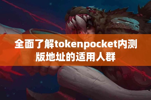 全面了解tokenpocket内测版地址的适用人群