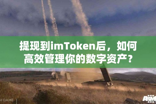 提现到imToken后，如何高效管理你的数字资产？
