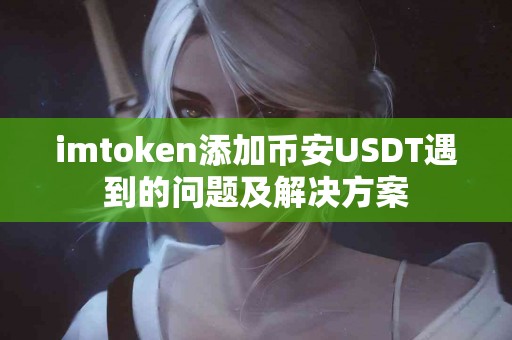 imtoken添加币安USDT遇到的问题及解决方案