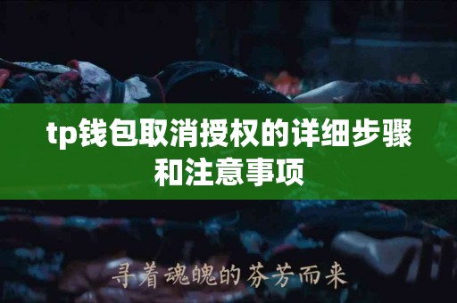 tp钱包取消授权的详细步骤和注意事项