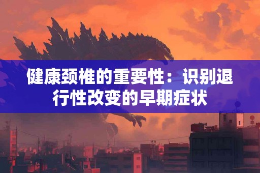 健康颈椎的重要性：识别退行性改变的早期症状