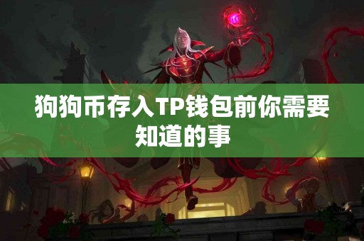 狗狗币存入TP钱包前你需要知道的事