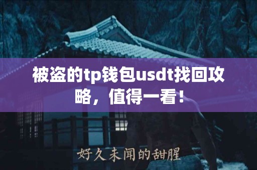 被盗的tp钱包usdt找回攻略，值得一看！