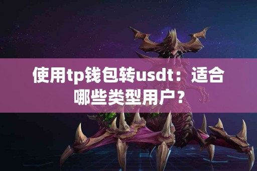 使用tp钱包转usdt：适合哪些类型用户？
