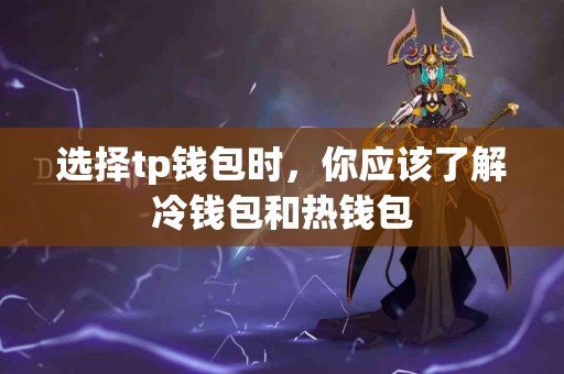 选择tp钱包时，你应该了解冷钱包和热钱包